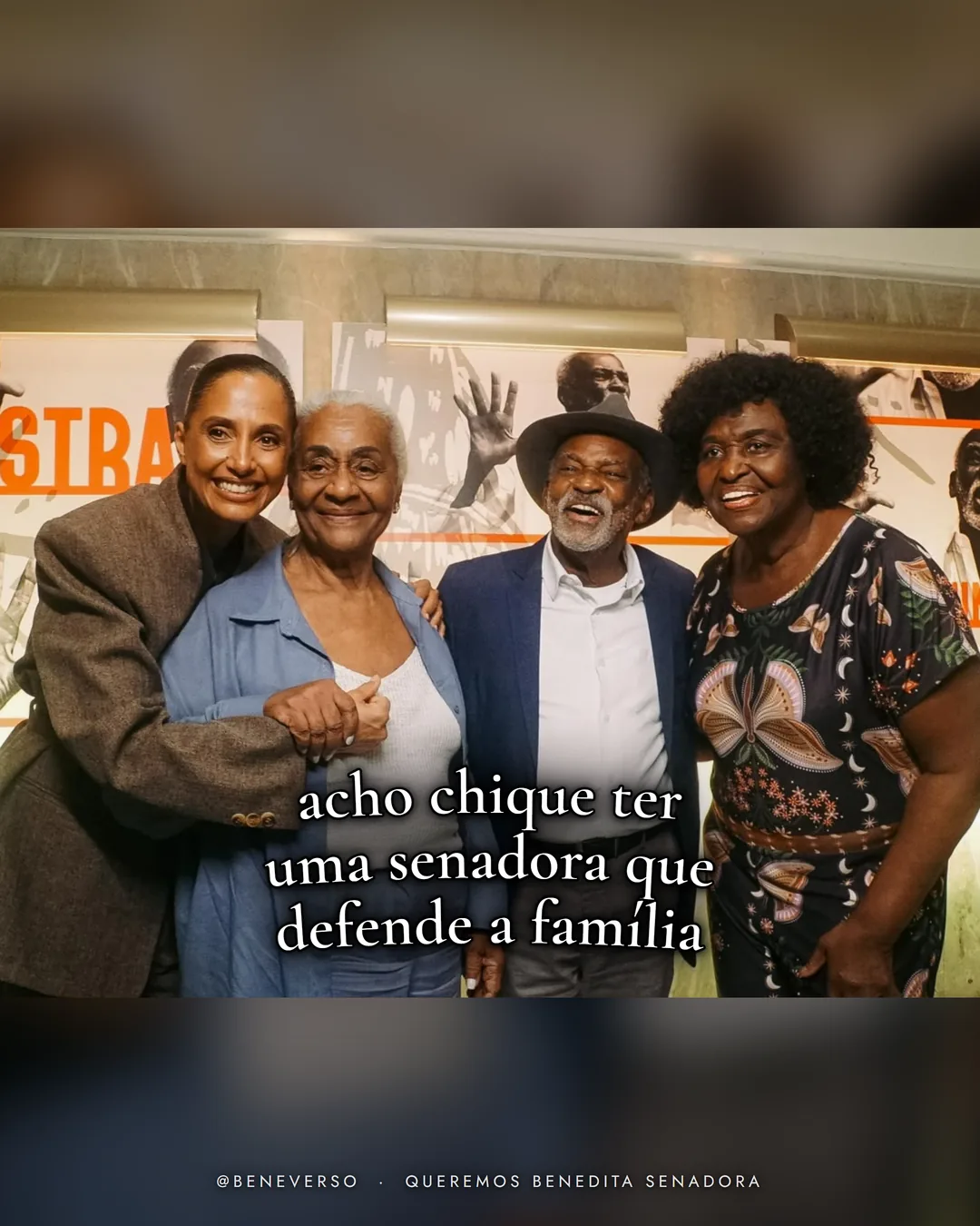 Card 5: …defende a família