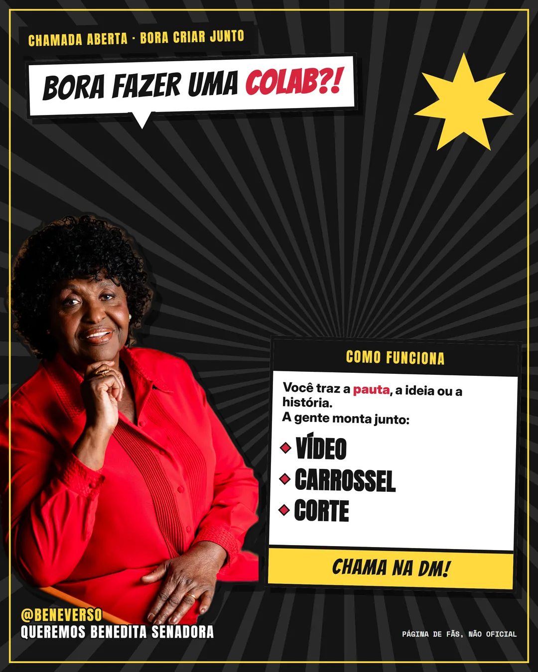 Card 3: Bora fazer uma colab?! — versão foto