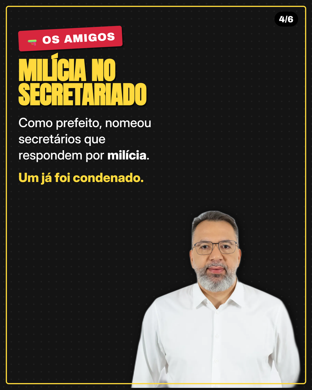 Card 4: Milícia no secretariado