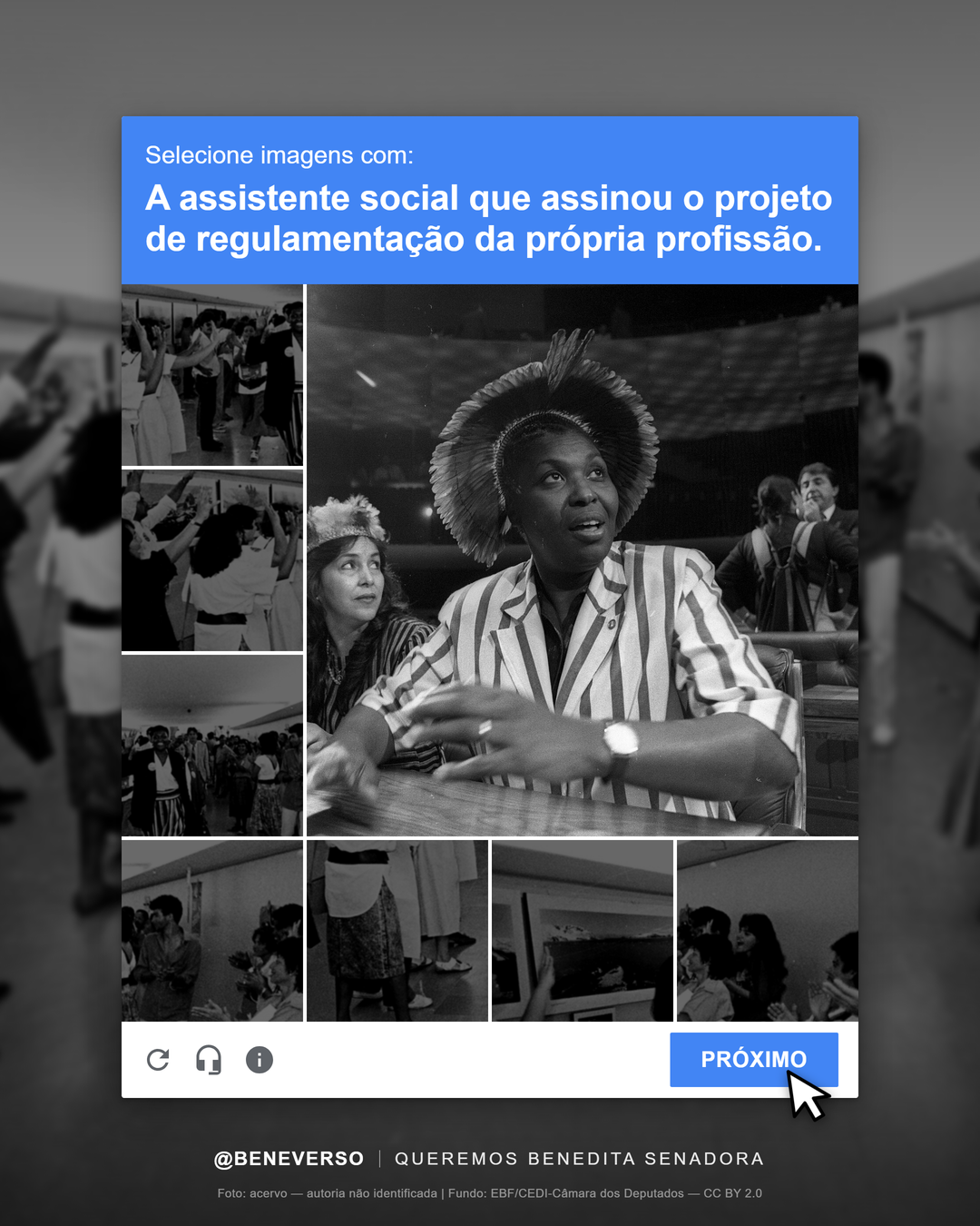 Card 5: A assistente social que regulamentou a profissão