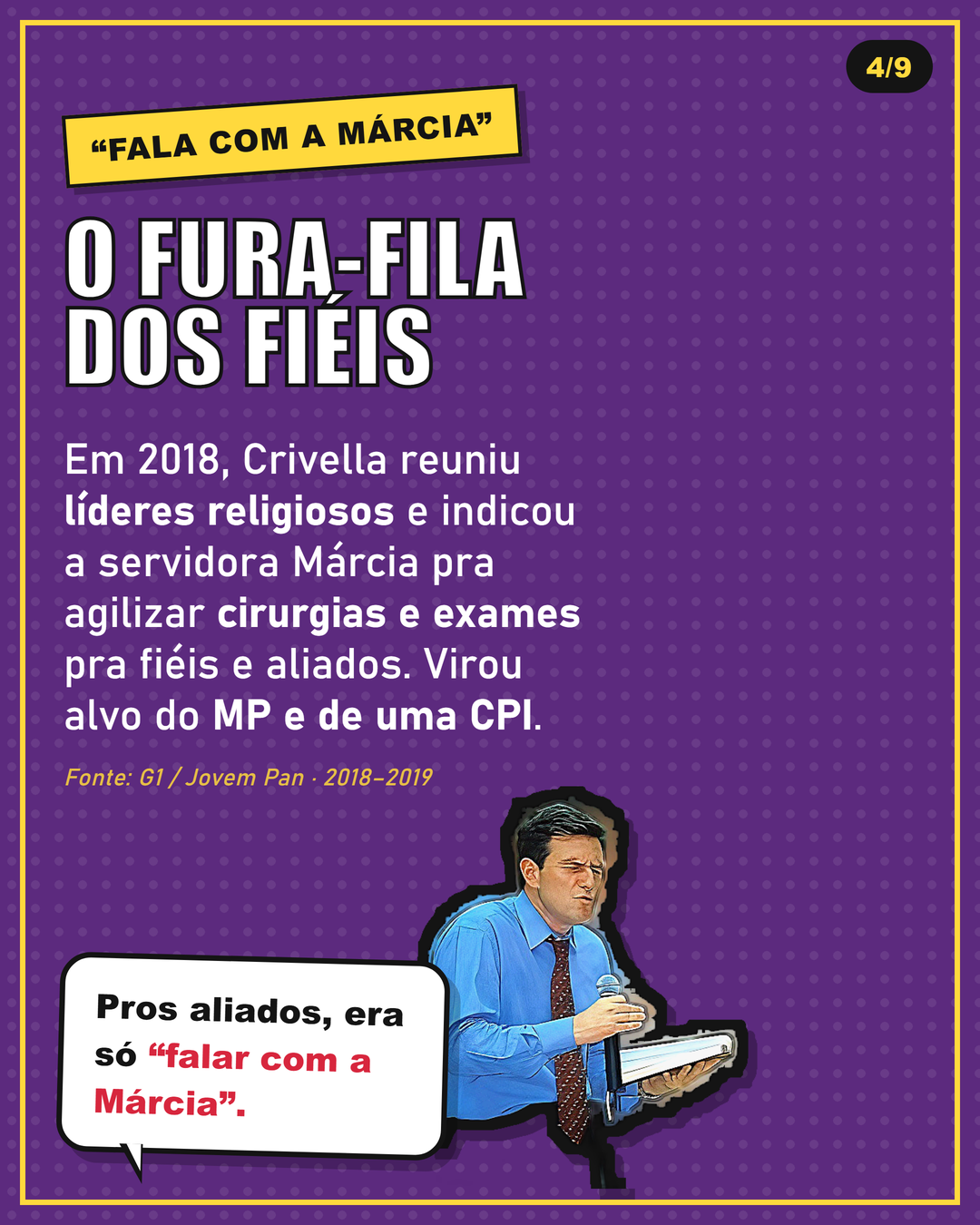 Card 4: Fala com a Márcia