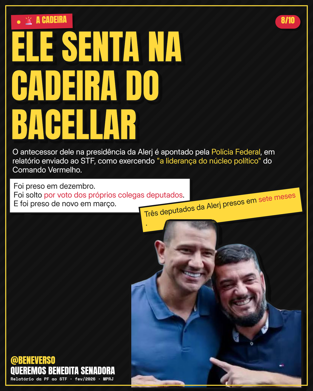 Card 8: A cadeira do Bacellar