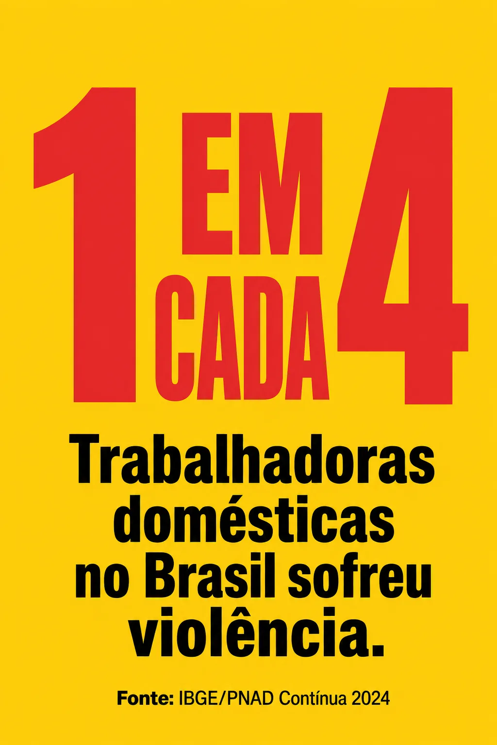 Card 3: 1 em cada 4