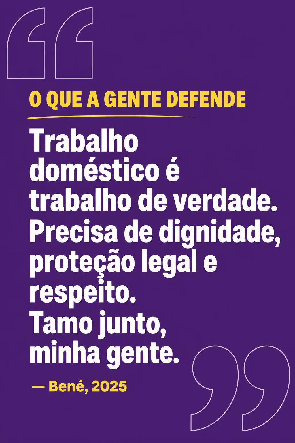 Card 4: O que a gente defende